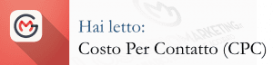 costo contatto o CPC